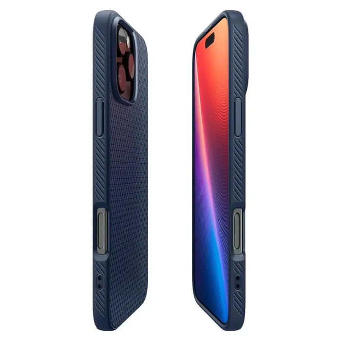 Калъф Spigen Liquid Air за iPhone 16 Pro - син