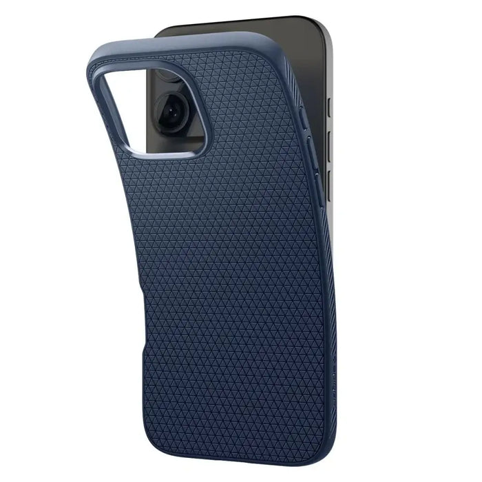Калъф Spigen Liquid Air за iPhone 16 Pro - син