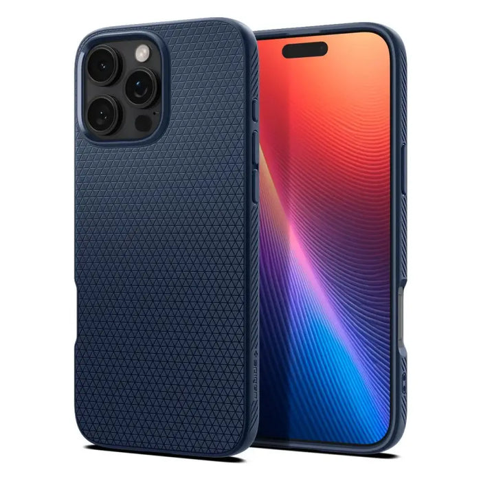 Калъф Spigen Liquid Air за iPhone 16 Pro - син