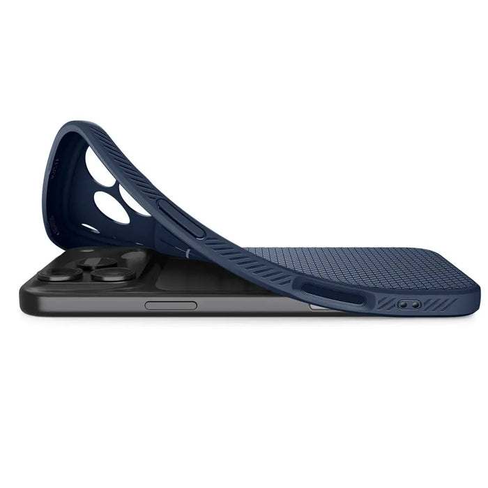 Калъф Spigen Liquid Air за iPhone 17 Pro Max - син