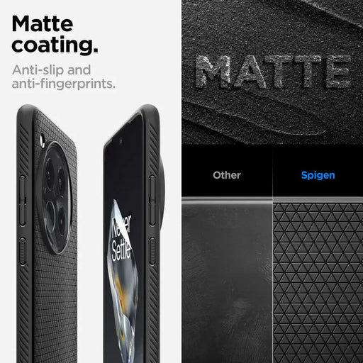 Калъф Spigen Liquid Air за OnePlus 12 - черен