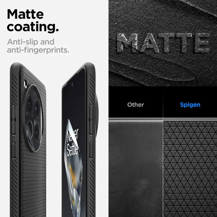 Калъф Spigen Liquid Air за OnePlus 12 - черен