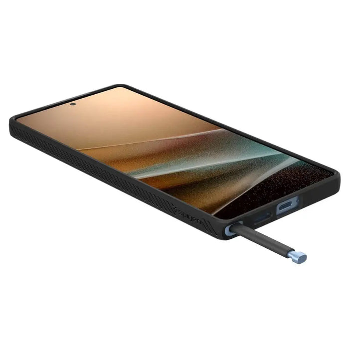 Калъф Spigen Liquid Air за Samsung Galaxy S25 Ultra - черен