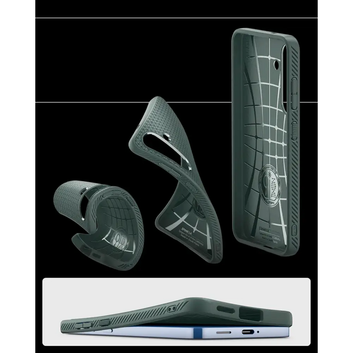 Калъф Spigen Liquid Air за Samsung Galaxy S25 - зелен