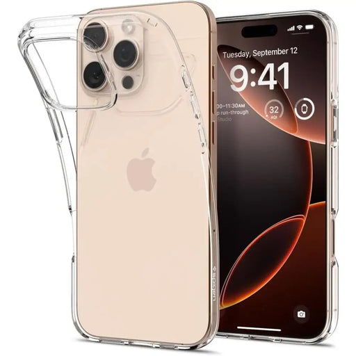 Калъф Spigen Liquid Crystal iPhone 16 Pro - прозрачен