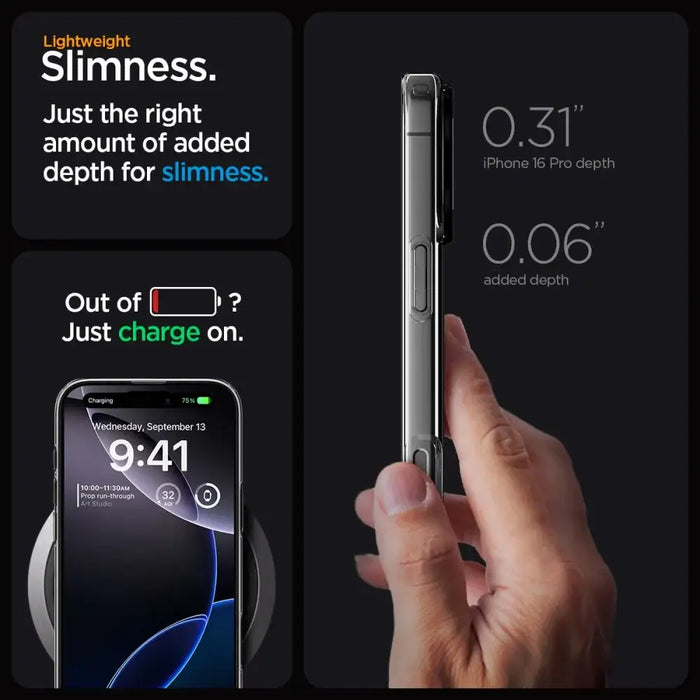 Калъф Spigen Liquid Crystal MagSafe за iPhone 16 Pro Max