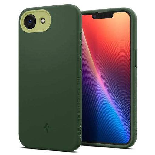 Калъф Spigen Nano Pop MagSafe за iPhone 16e - матово зелен