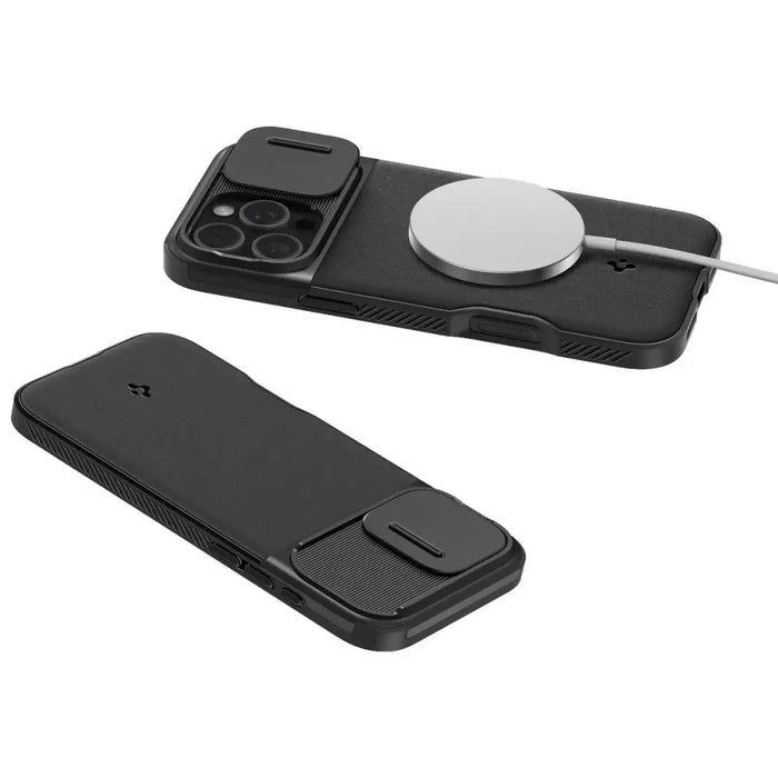 Калъф Spigen Optik Armor Mag с MagSafe за iPhone 16 Pro