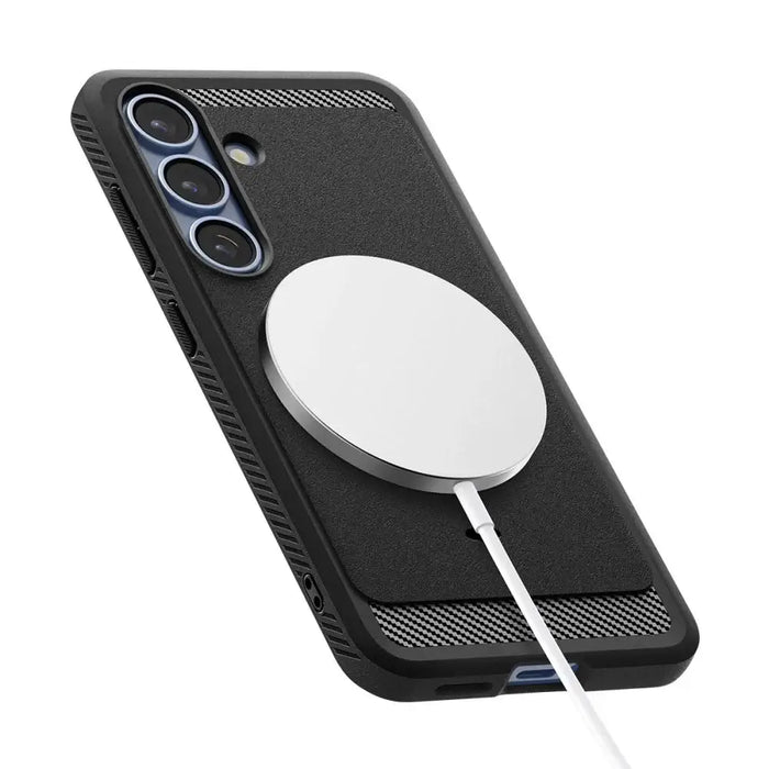 Калъф Spigen Rugged Armor Mag MagSafe за Samsung Galaxy S25