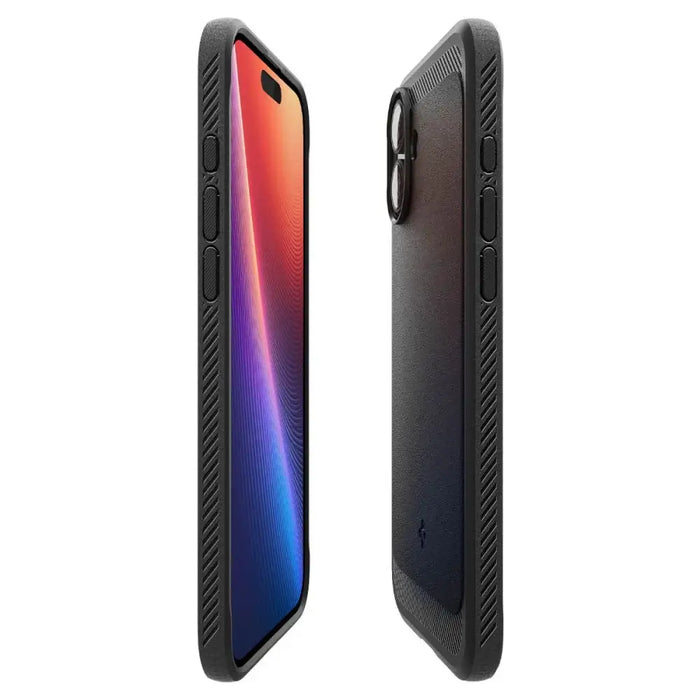 Калъф Spigen Rugged Armor MagSafe за iPhone 16 Plus - черен