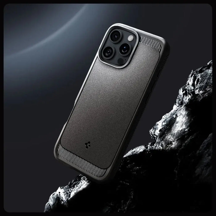 Калъф Spigen Rugged Armor MagSafe за iPhone 16 Pro - сив