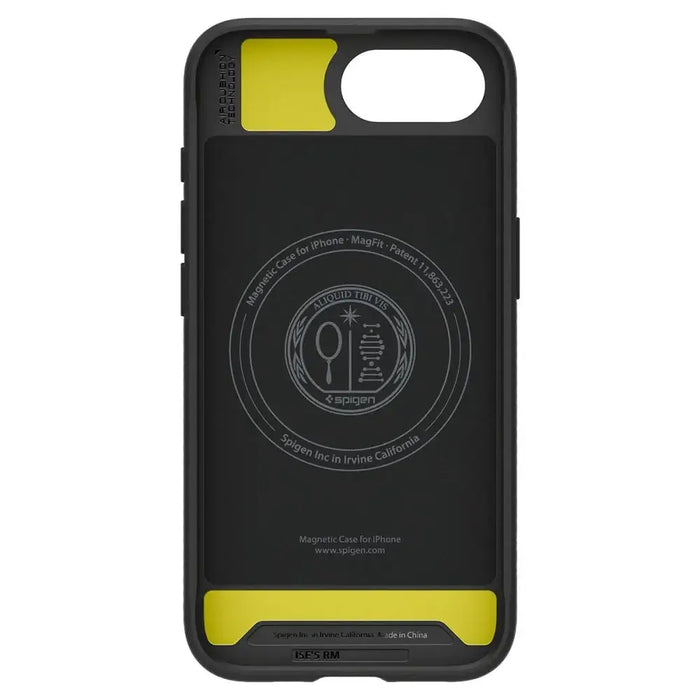 Калъф Spigen Rugged Armor MagSafe за iPhone 16e - черен