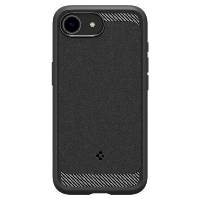 Калъф Spigen Rugged Armor MagSafe за iPhone 16e - черен