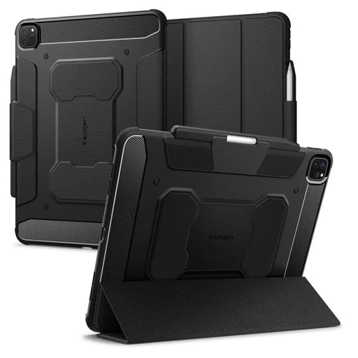 Калъф Spigen Rugged Armor Pro за iPad Pro 13’’ 2024 - черен