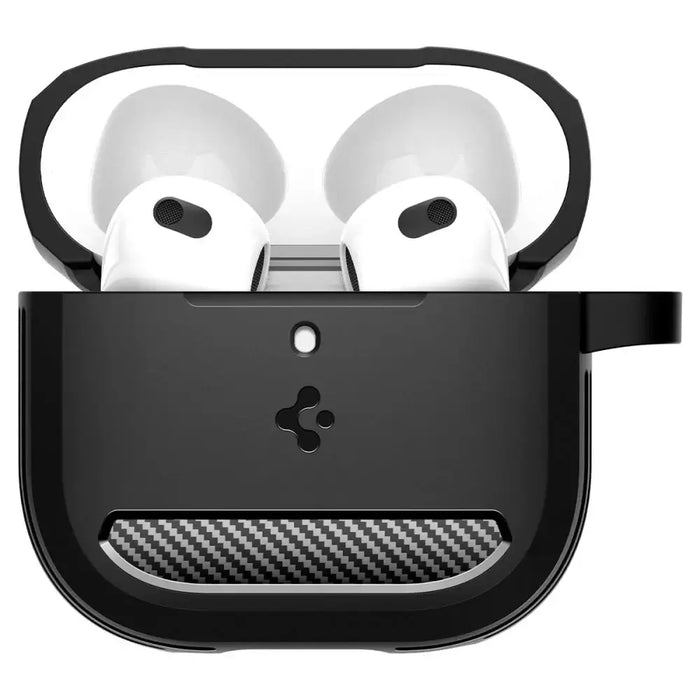 Калъф Spigen Rugged Armor за AirPods 4 - черен