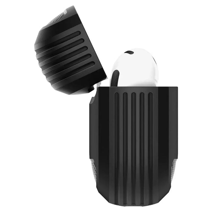 Калъф Spigen Rugged Armor за AirPods 4 - черен