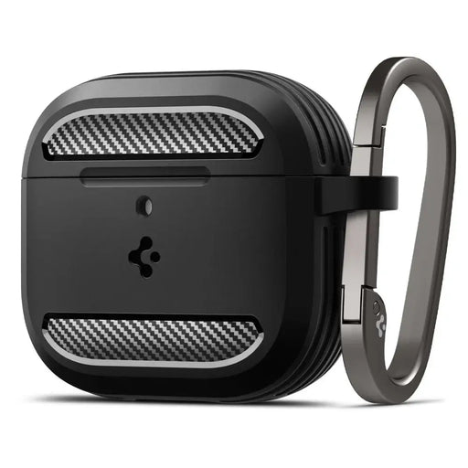 Калъф Spigen Rugged Armor за AirPods 4 - черен