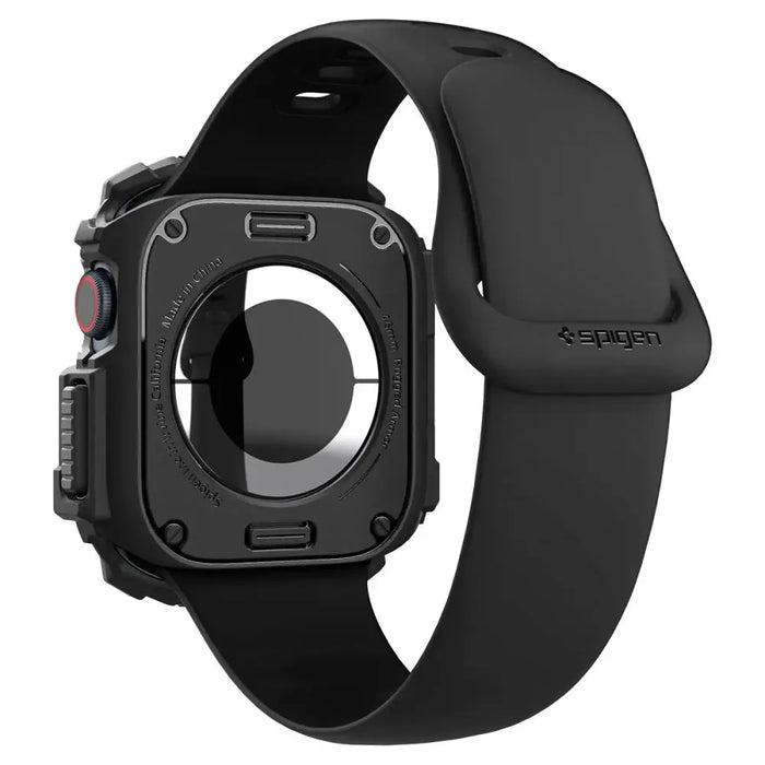 Калъф Spigen Rugged Armor за Apple Watch 10 46 мм - черен