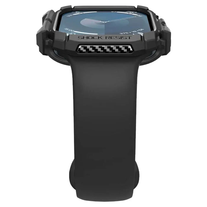 Калъф Spigen Rugged Armor за Apple Watch 10 46 мм - черен