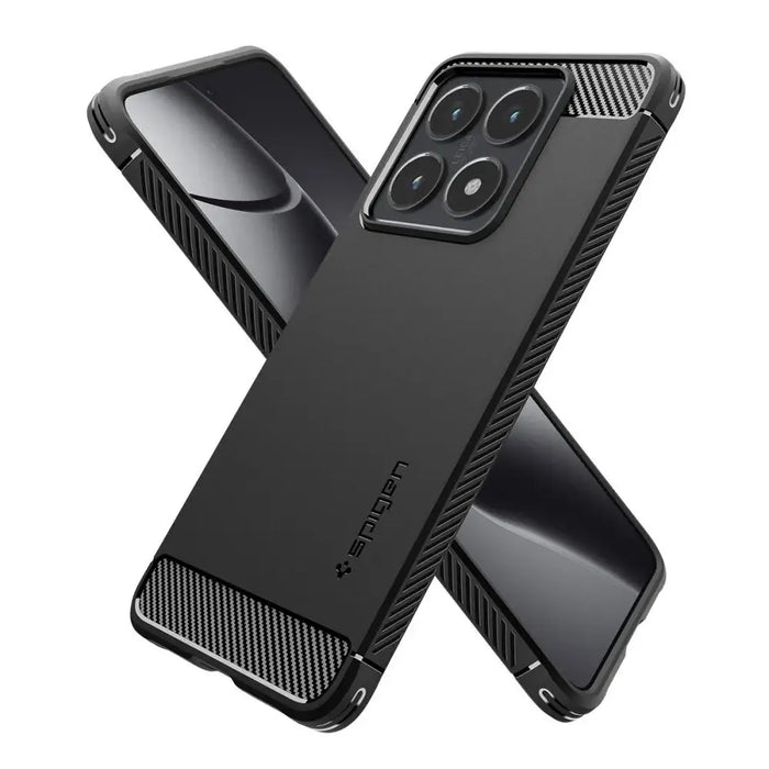 Калъф Spigen Rugged Armor за Xiaomi 14T - черен мат