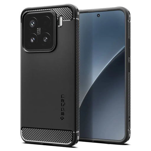 Калъф Spigen Rugged Armor за Xiaomi 15 - черен мат