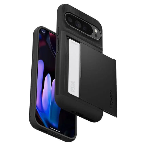 Калъф Spigen Slim Armor CS за Google Pixel 9 Pro XL - черен