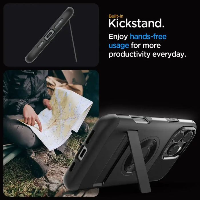 Калъф Spigen Slim Armor MagSafe за iPhone 16 Pro - черен