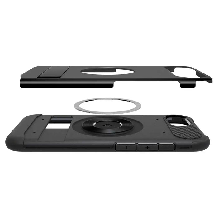 Калъф Spigen Slim Armor MagSafe за iPhone 16e - черен