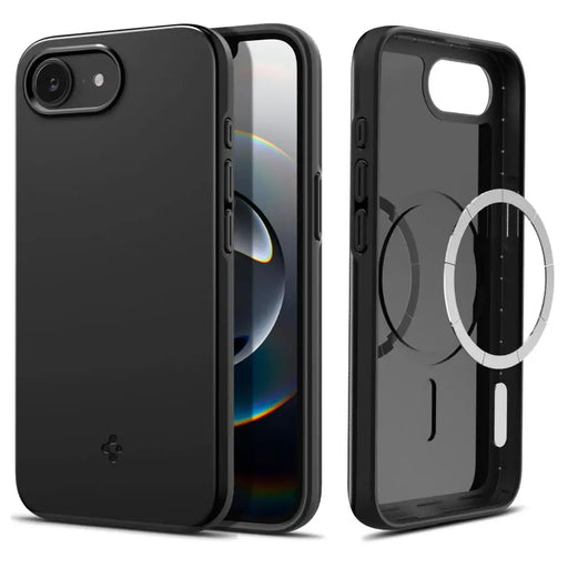 Калъф Spigen Thin Fit Mag за iPhone 16e - черен