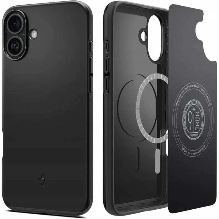 Калъф Spigen Thin Fit MagSafe за iPhone 16 Plus - черен