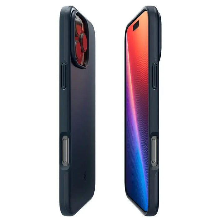 Калъф Spigen Thin Fit MagSafe за iPhone 16 Pro Max - тъмно