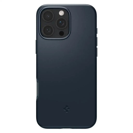 Калъф Spigen Thin Fit MagSafe за iPhone 16 Pro - тъмно сив