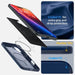 Калъф Spigen Thin Fit Magsafe за iPhone 16 - син