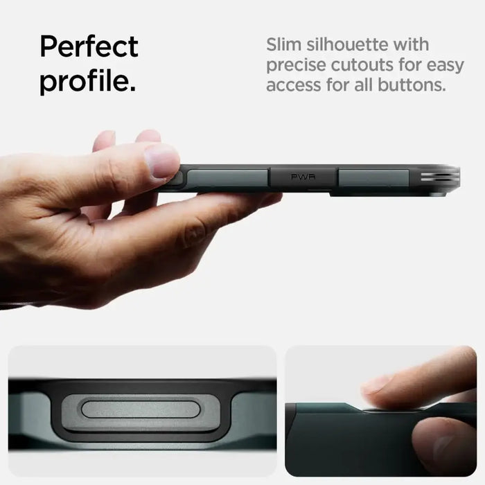 Калъф Spigen Tough Armor MagSafe със стойка за iPhone 16
