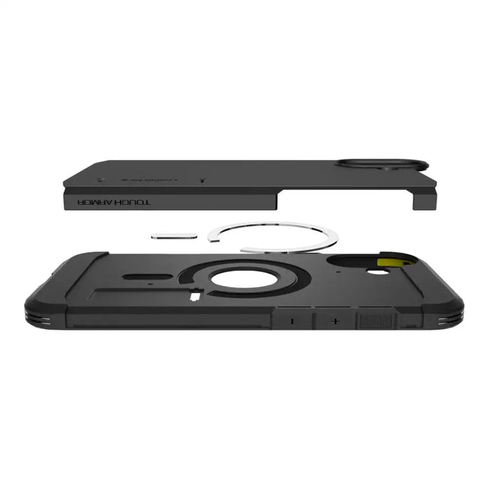 Калъф Spigen Tough Armor MagSafe със стойка за iPhone 16