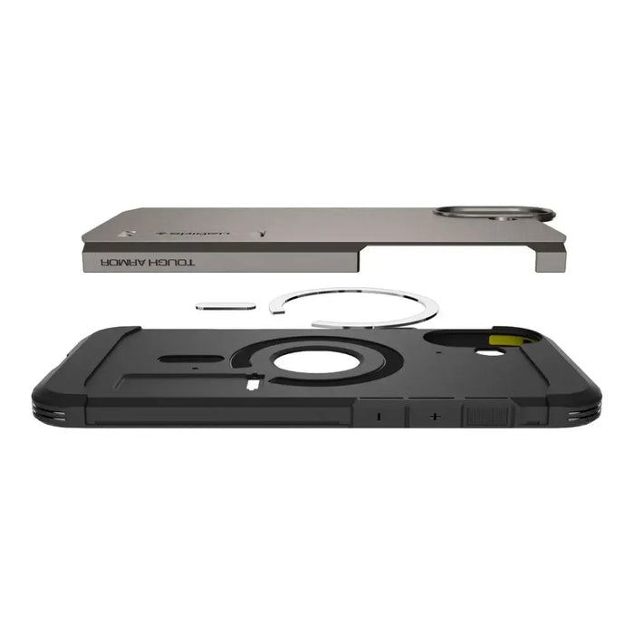 Калъф Spigen Tough Armor MagSafe със стойка за iPhone 16