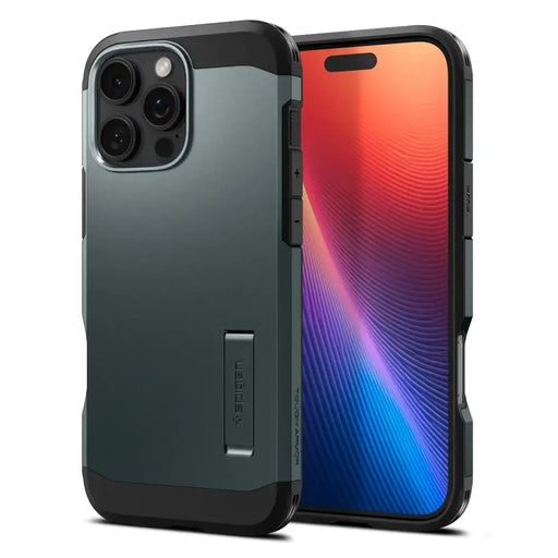 Калъф Spigen Tough Armor MagSafe със стойка за iPhone 16