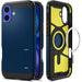 Калъф Spigen Tough Armor MagSafe със стойка за iPhone 16