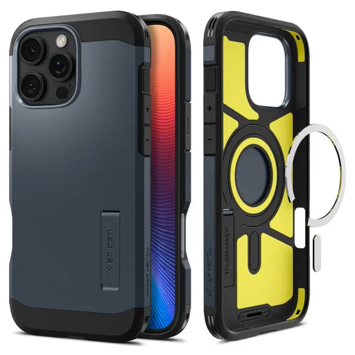 Калъф Spigen Tough Armor MagSafe със стойка за iPhone 16