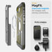 Калъф Spigen Tough Armor MagSafe за iPhone 16e - прозрачен