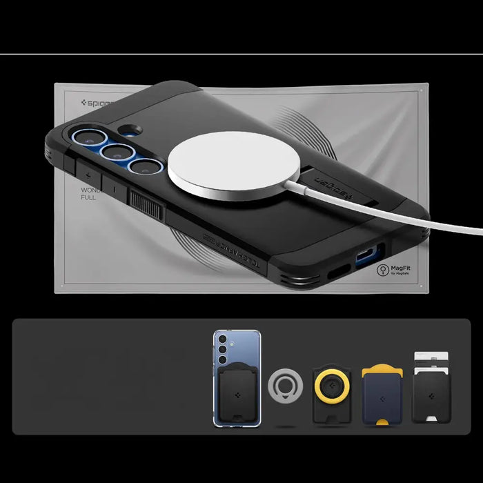 Калъф Spigen Tough Armor MagSafe за Samsung Galaxy S25+