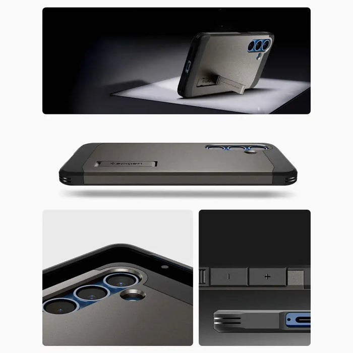 Калъф Spigen Tough Armor MagSafe за Samsung Galaxy S25 - сив