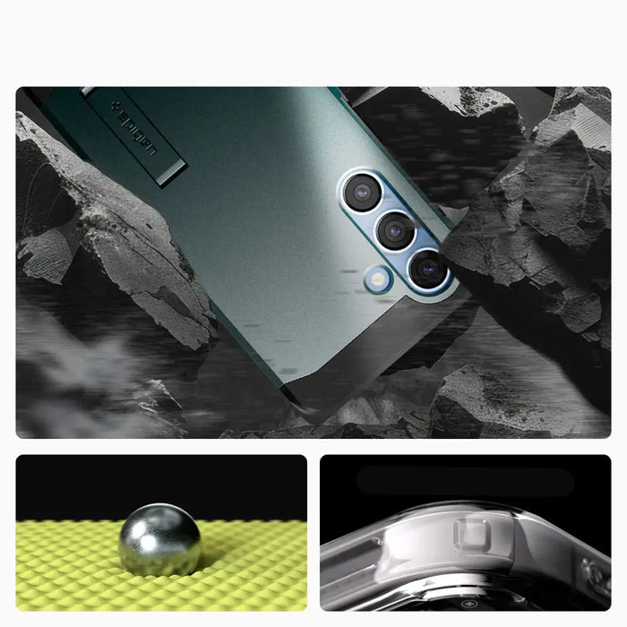 Калъф Spigen Tough Armor MagSafe за Samsung Galaxy S25 зелен