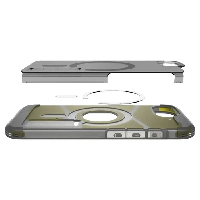Калъф Spigen Tough Armor MagSafe за iPhone 16e - прозрачен