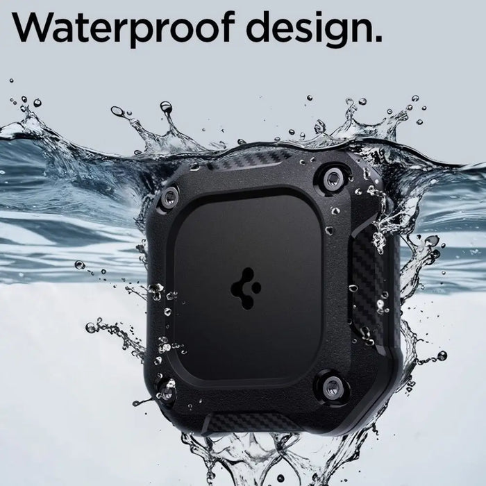 Калъф Spigen Tough Armor за AirTag 1/2 - черен
