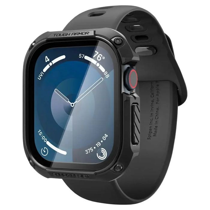 Калъф Spigen Tough Armor за Apple Watch 10 46 мм - черен