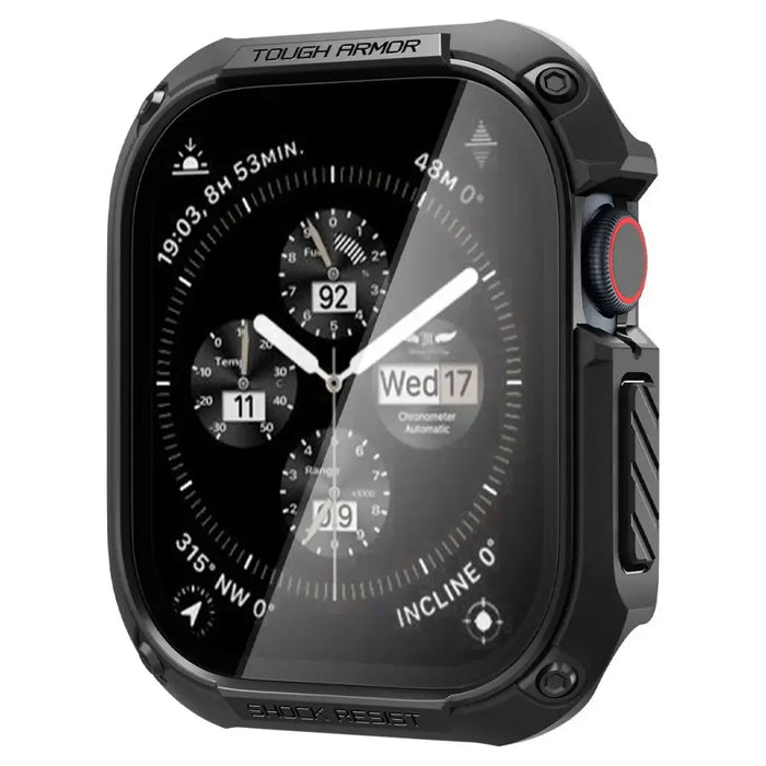 Калъф Spigen Tough Armor за Apple Watch 10 46 мм - черен