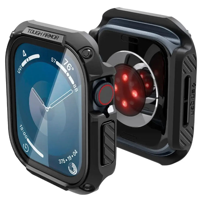 Калъф Spigen Tough Armor за Apple Watch 10 46 мм - черен