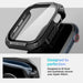 Калъф Spigen Tough Armor за Apple Watch 10 46 мм - черен