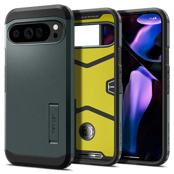 Калъф Spigen Tough Armor за Google Pixel 9 Pro XL - зелен